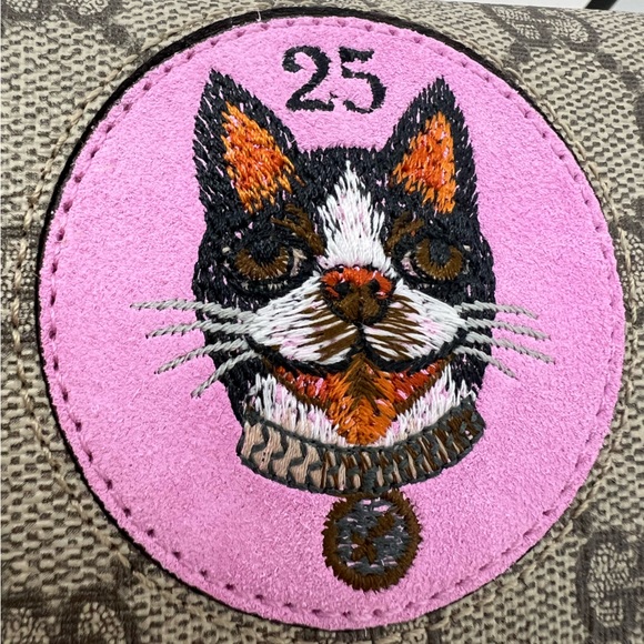 New Gucci wallet Supreme Canvas Bosco Patch Card Case Wallet - Picture 10 of 10